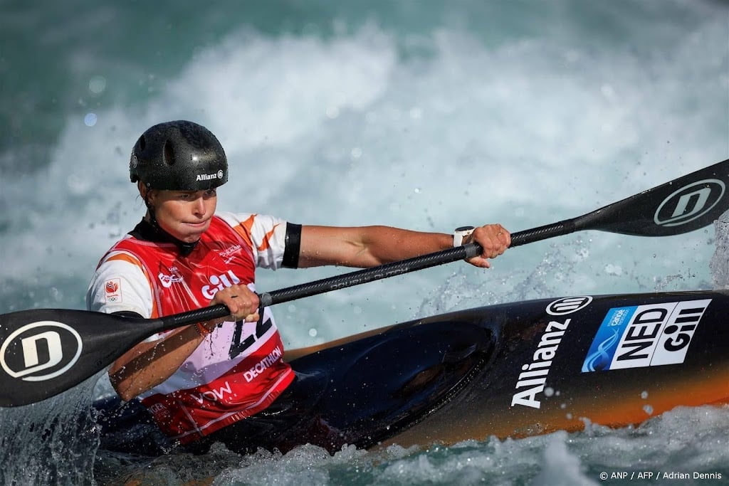 Waaghals Wegman aast op medaille bij kanoën in wildwaterbaan