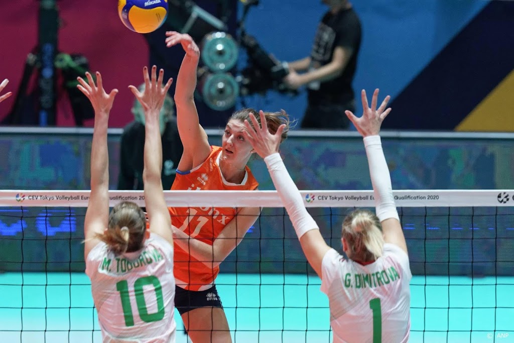Volleybalsters op EK onderuit tegen Turkije