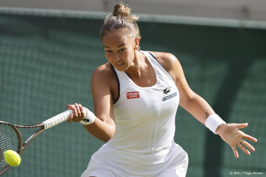 Tennisster Pattinama-Kerkhove door in kwalificatie US Open