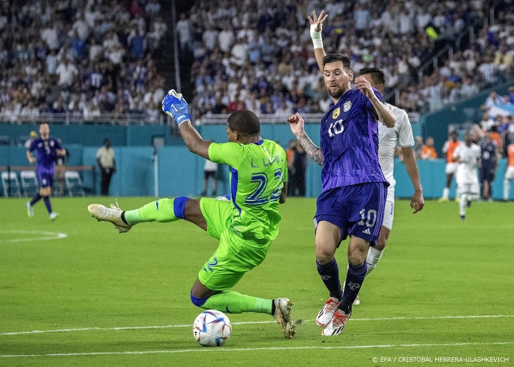 Messi trefzeker voor winnend Argentinië