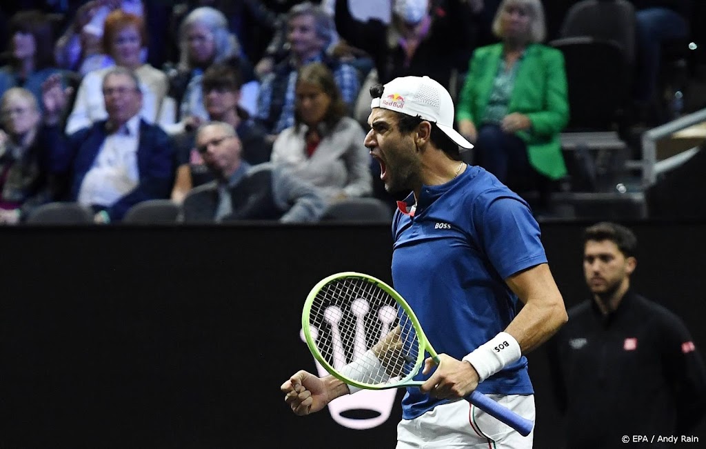 Tennisser Fritz trekt stand weer gelijk in Laver Cup