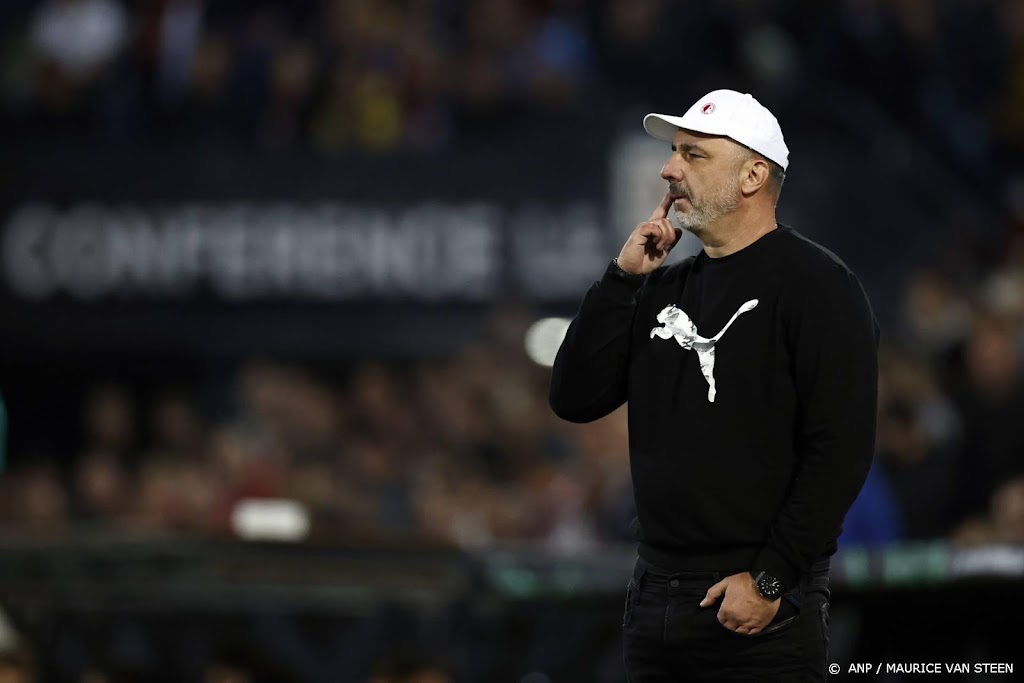 Trainer Slavia Praag ziet voldoende kansen tegen Feyenoord