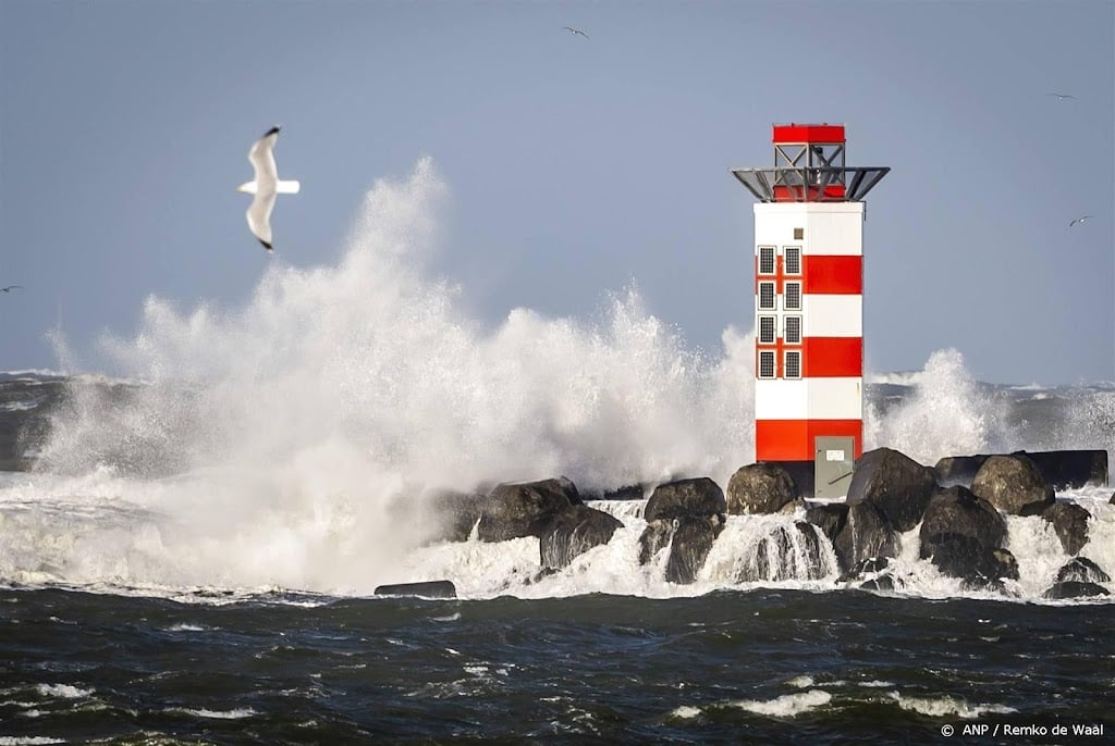 Officieel storm gemeten in IJmuiden, vijfde storm van het jaar