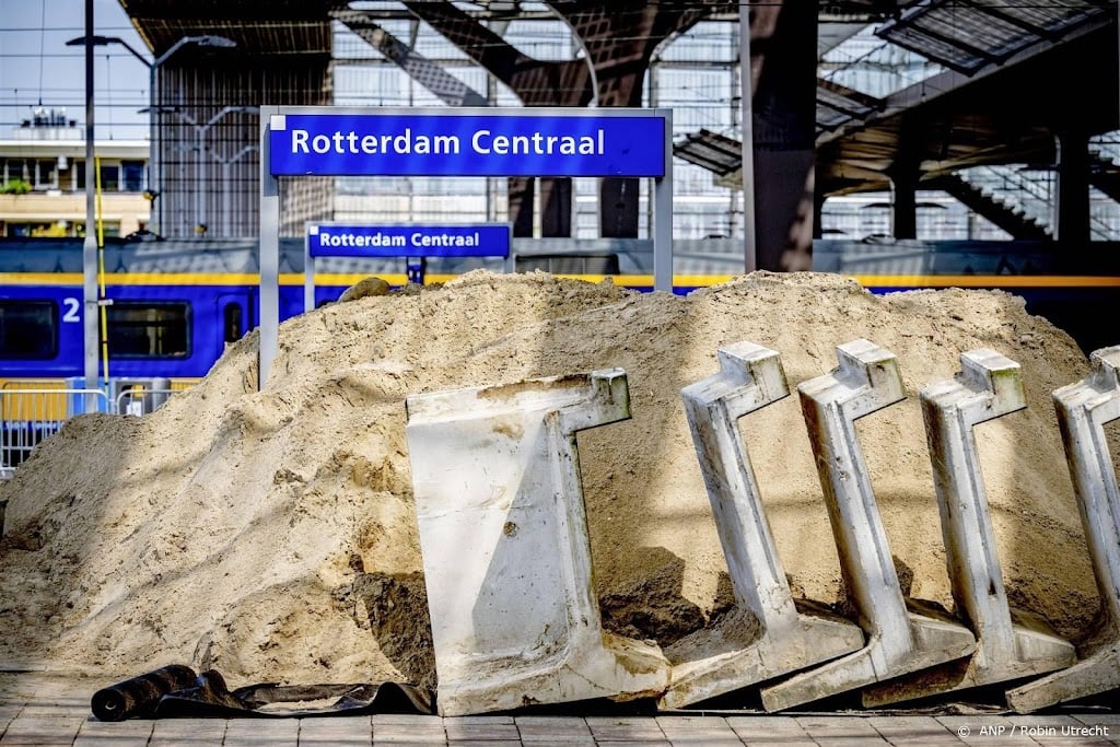 Twee weekeinden geen treinen van en naar Rotterdam Centraal