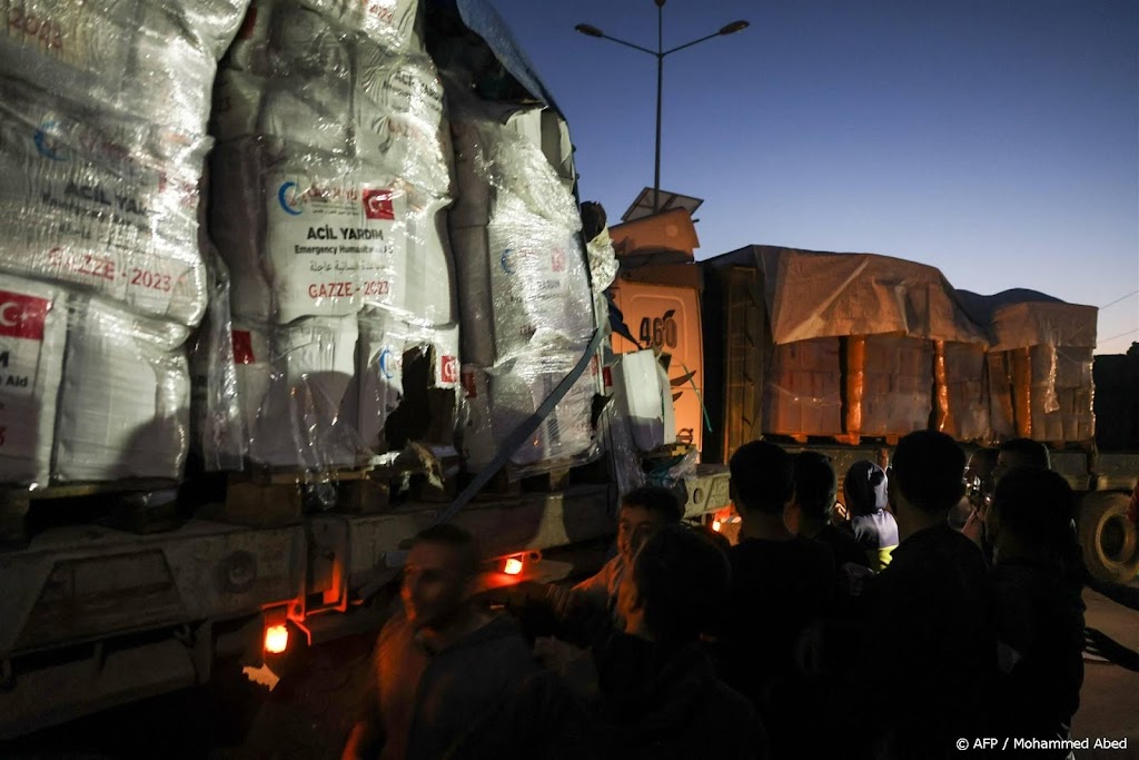 Levering humanitaire hulp aan Gazastrook uitgebreid