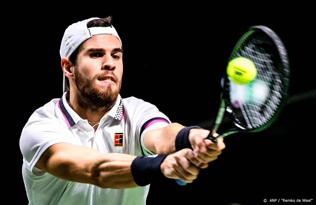 Tennisser Chatsjanov terug naar Rotterdam