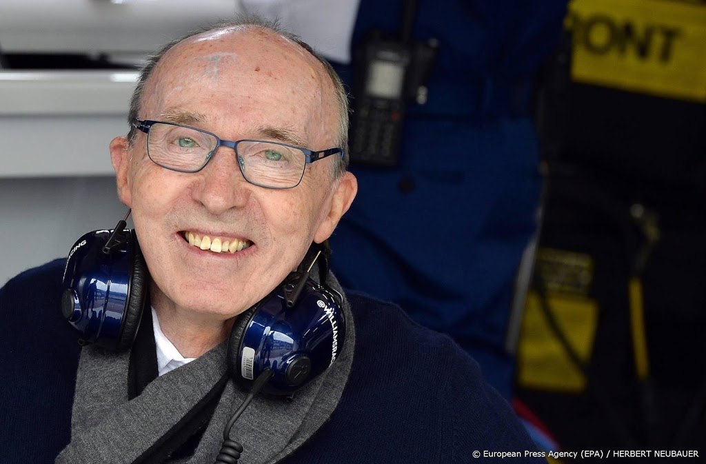 Formule 1-legende Frank Williams voor kerst uit ziekenhuis