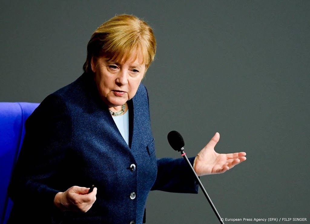 Duitse bondskanselier Merkel: akkoord van historisch belang