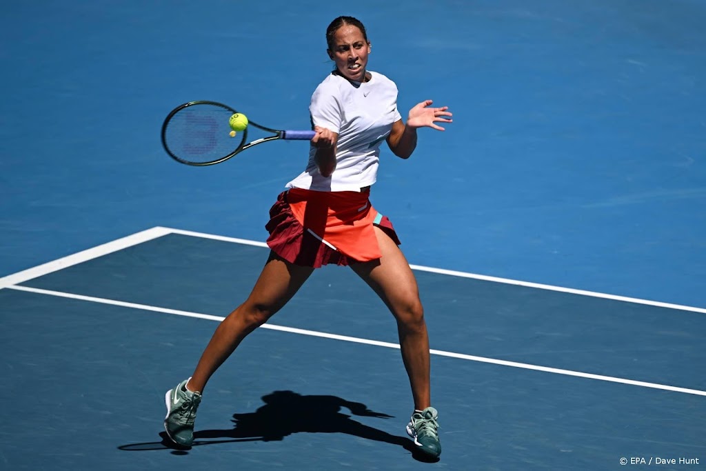 Tennisster Keys voor tweede keer naar halve finales in Melbourne