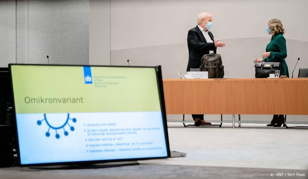 Halve dag eerder klachten door omikron, zien RIVM-onderzoekers
