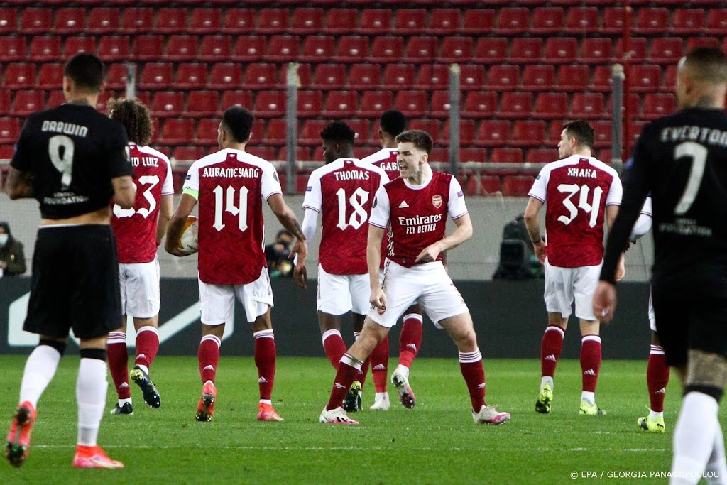 Arsenal schakelt Benfica uit in Europa League