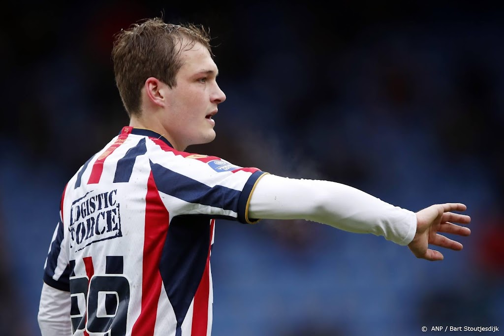 Willem II-aanvaller Oosting lang uit roulatie met knieblessure