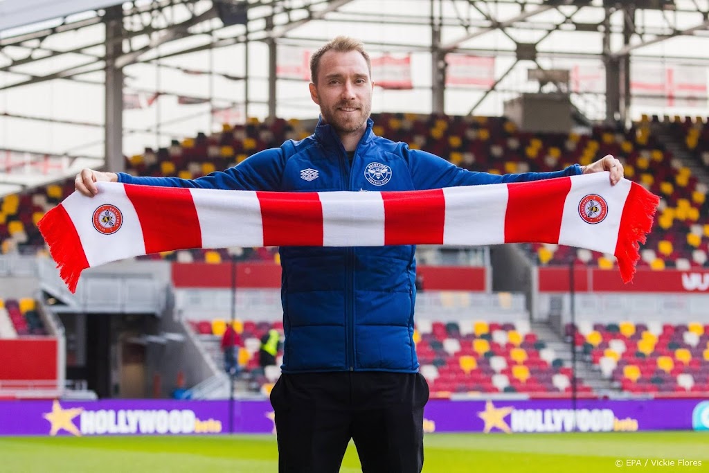 Voetballer Eriksen gaat debuteren bij Brentford