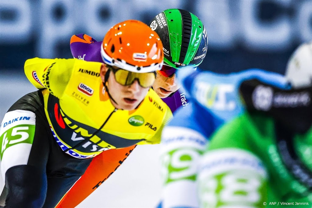 Schaatser Visser boekt in Zweden eerste zege op natuurijs