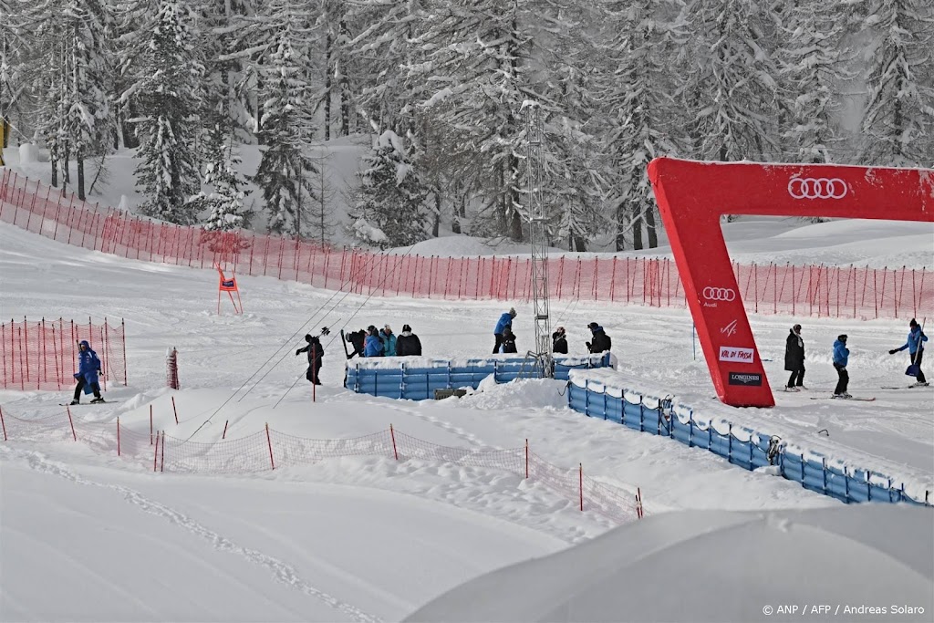 Ook tweede skiafdaling in Val di Fassa afgelast door sneeuwval