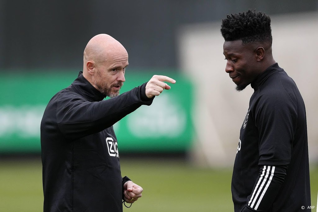 Ten Hag hoopt dat doelman Onana nog bijtekent bij Ajax