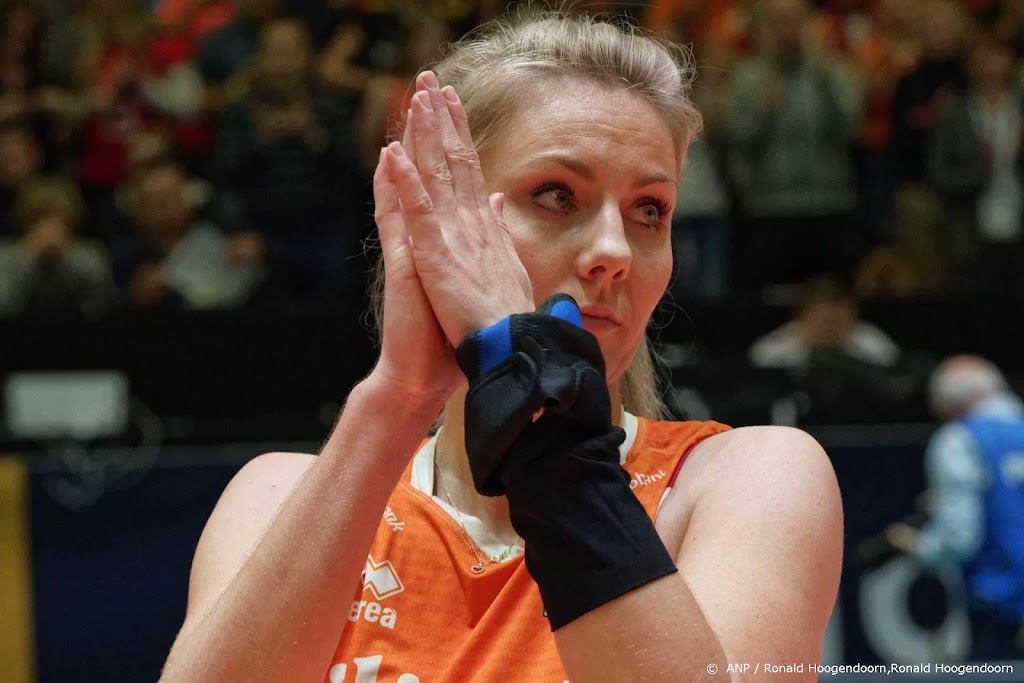 Volleybalster Dijkema heeft nog twee koffers in Rusland staan