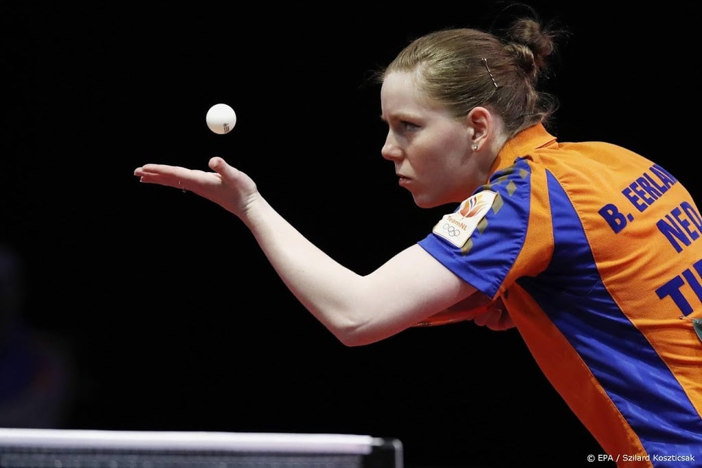 Tafeltennisster Eerland valt op EK uit met blessure