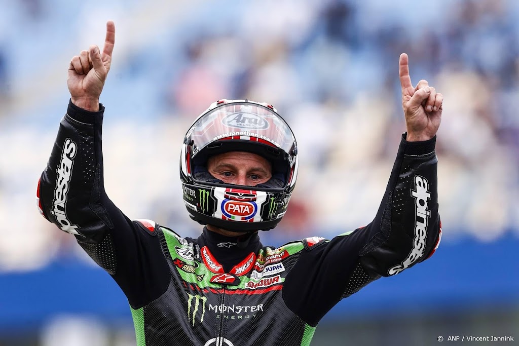 Motorcoureur Rea klasse apart in WK Superbike op circuit Assen