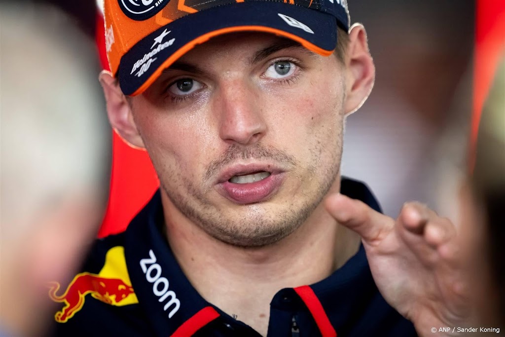 Verstappen: ik zeg wat ik wil zeggen, zo gaat dat in onze sport
