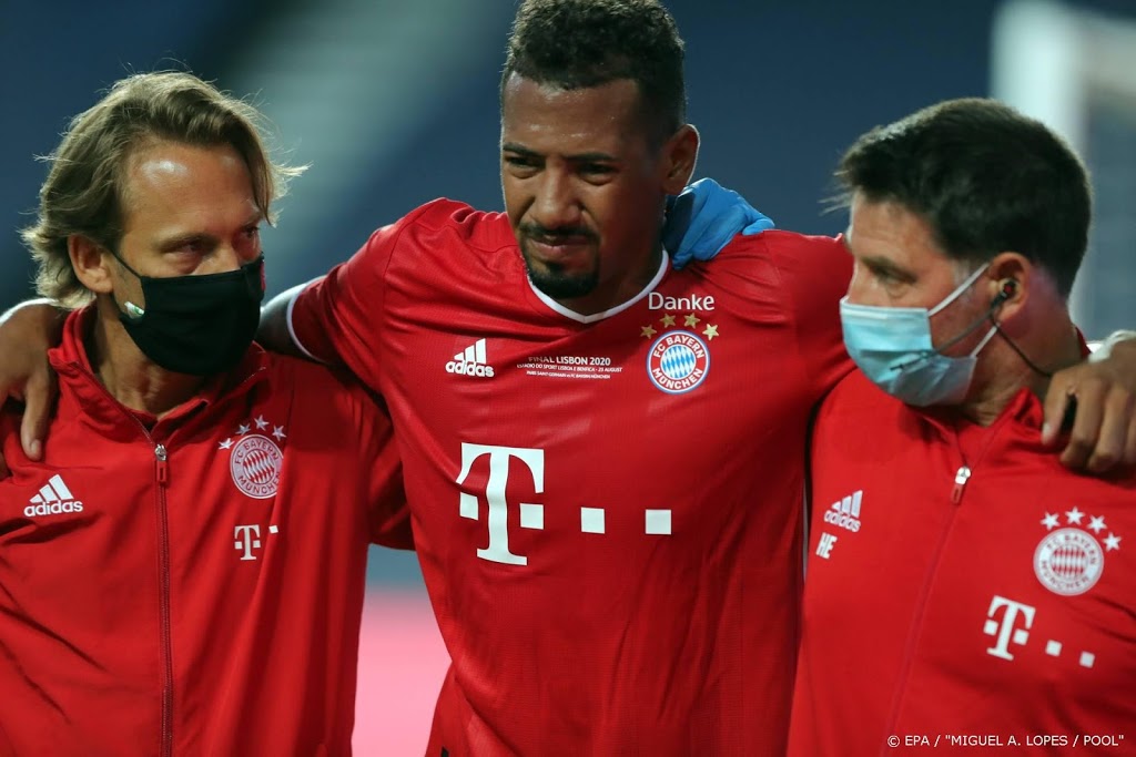 Boateng houdt spierscheuring over aan gewonnen finale