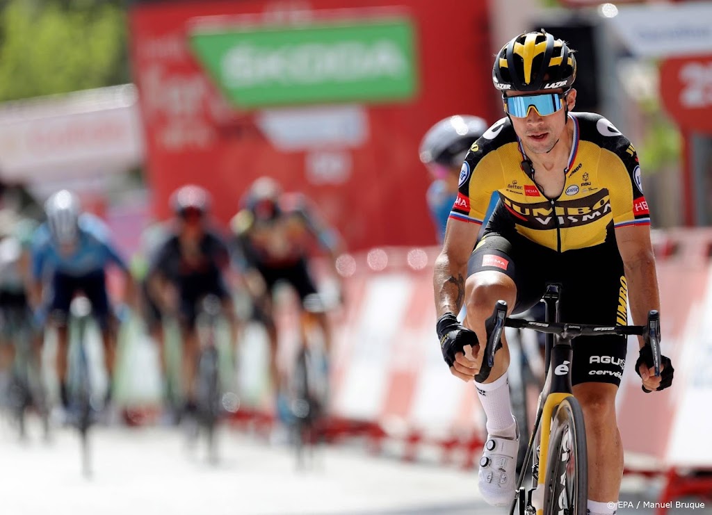 Wielrenner Roglic wint elfde etappe van Ronde van Spanje