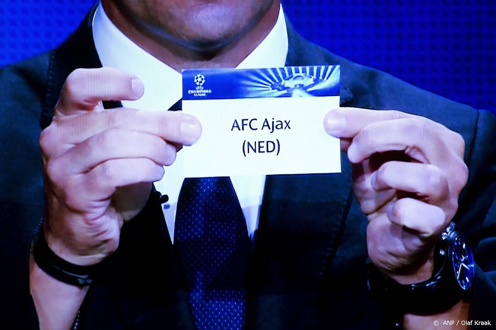 Ajax hoort tegenstanders Champions League