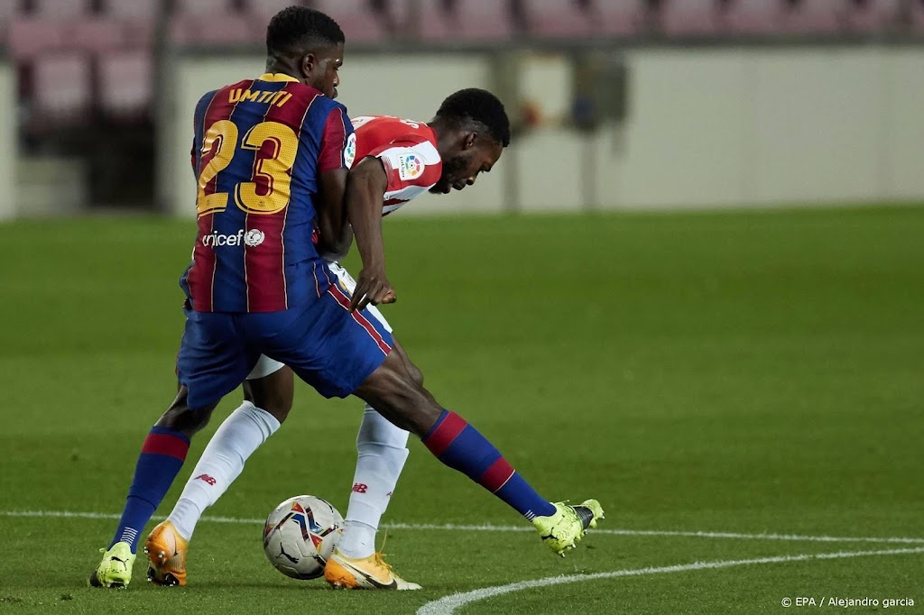 Barcelona verhuurt overbodige verdediger Umtiti aan Lecce