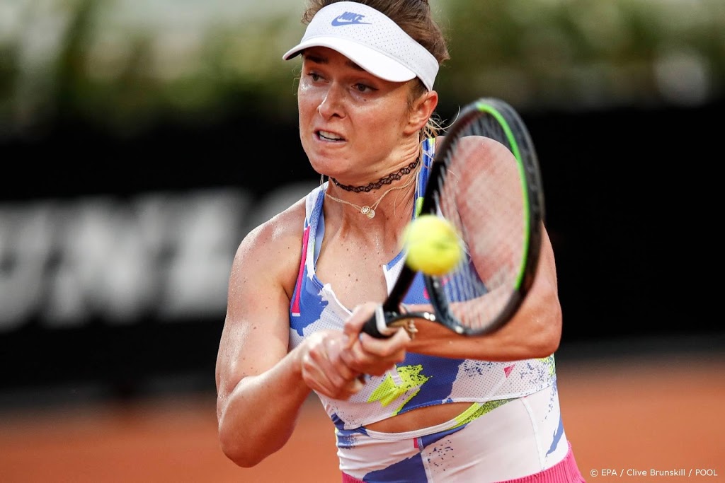 Svitolina tegen Rybakina in tennisfinale Straatsburg