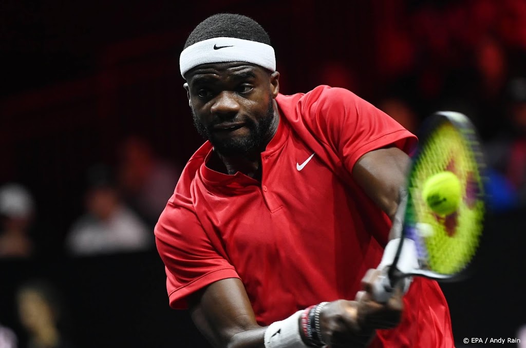 Tennissers van Team World winnen voor het eerst de Laver Cup