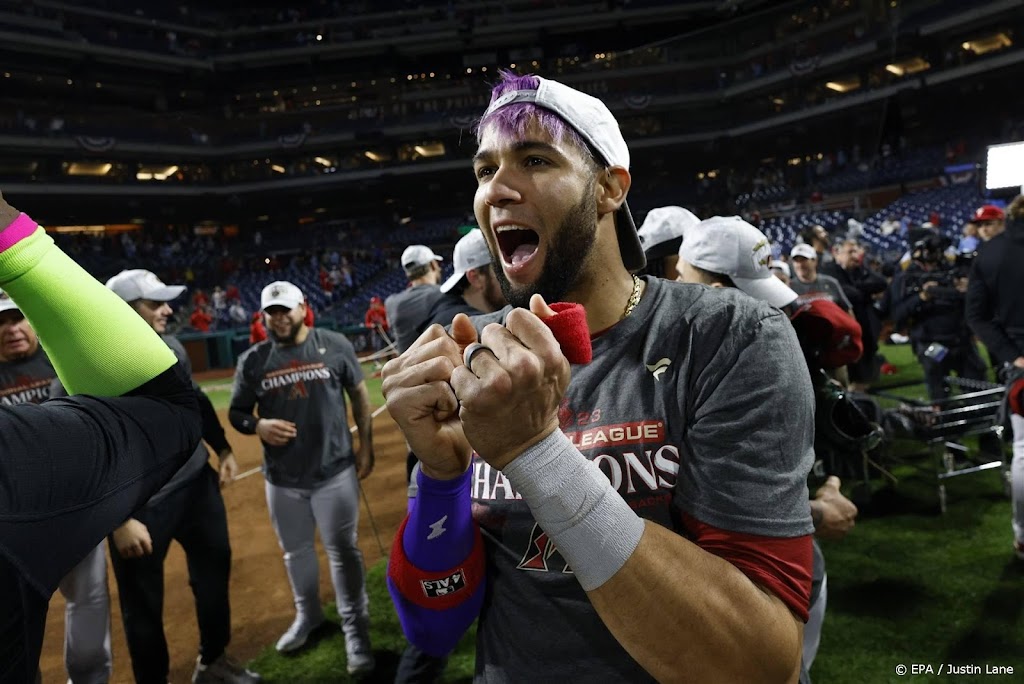 Honkballers Arizona Diamondbacks na 22 jaar weer in World Series