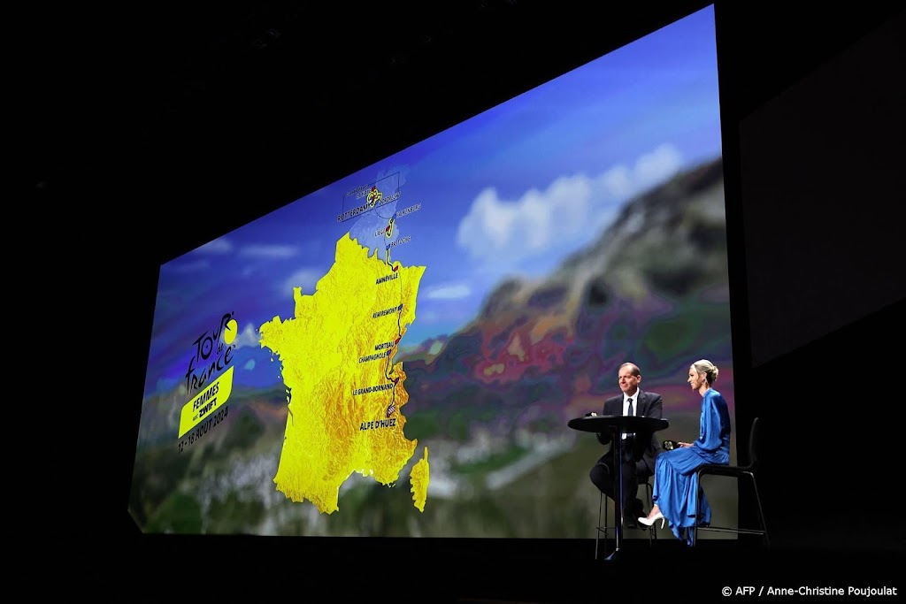 Tour de France Femmes eindigt in 2024 op Alpe d'Huez