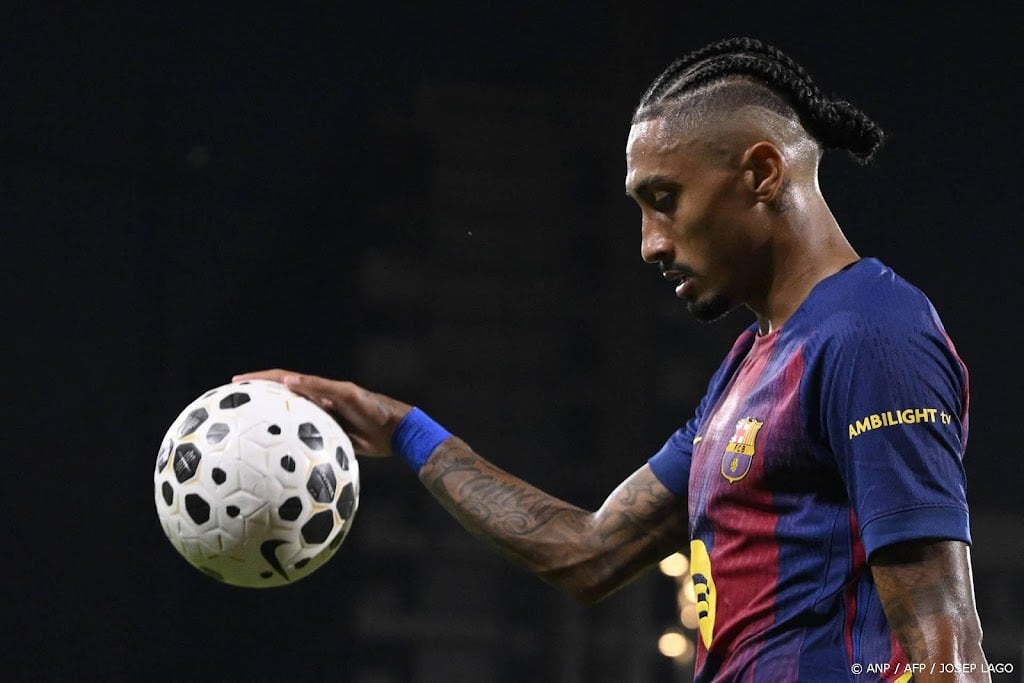 FC Barcelona ook nog zonder Raphinha in Clásico