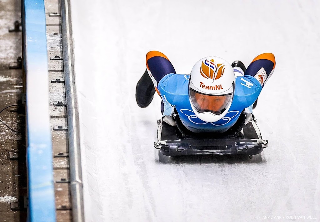 Skeletonster Bos start seizoen met vijfde plaats in Whistler
