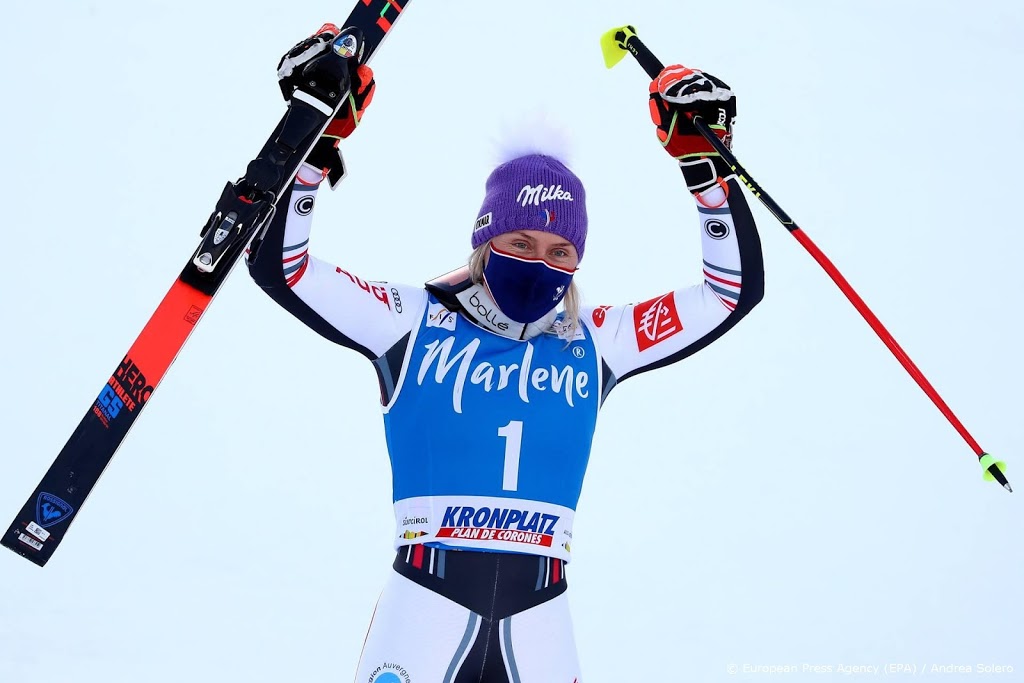 Skiester Worley wint reuzenslalom in Kronplatz