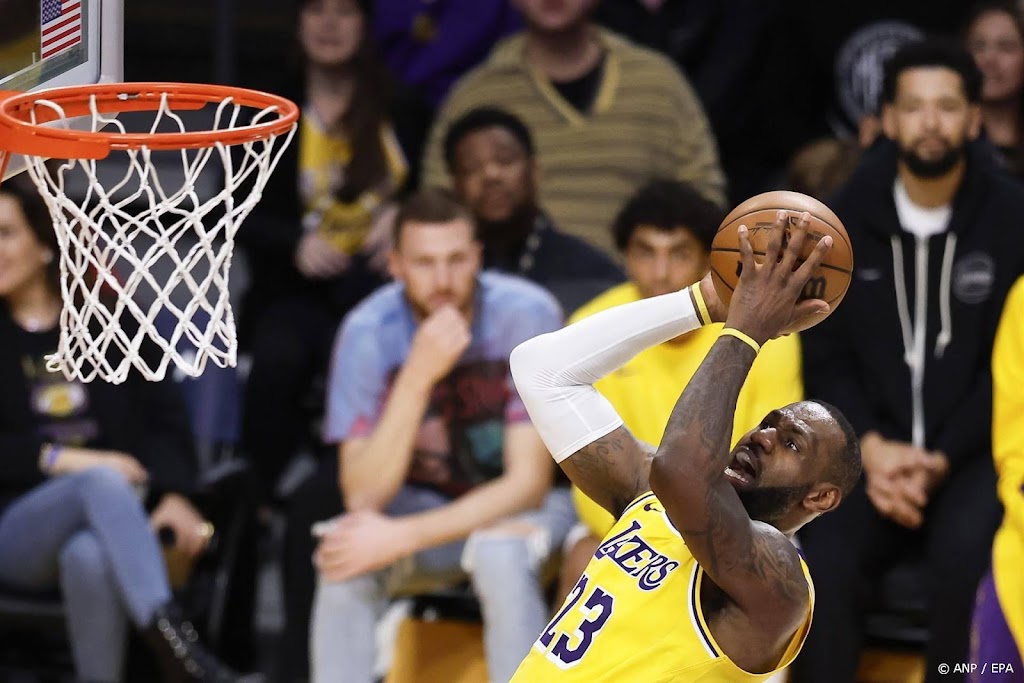 LeBron James vestigt record met twintigste deelname All-Star Game