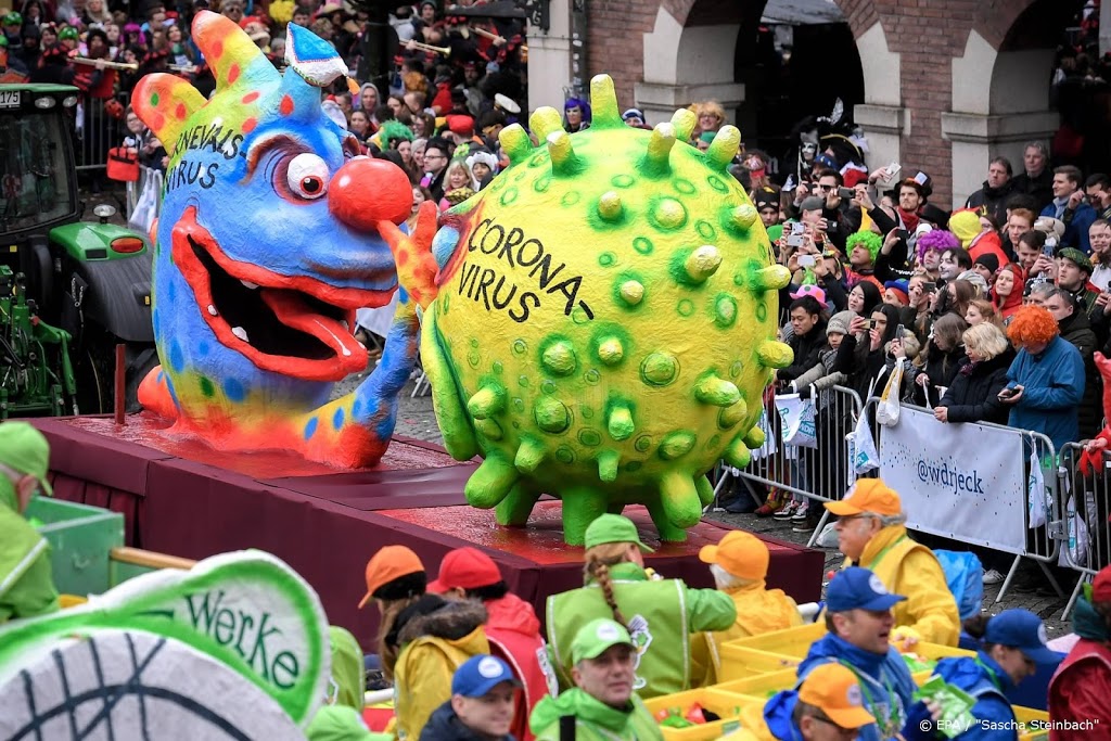 Carnaval ongunstige factor in verspreiding coronavirus