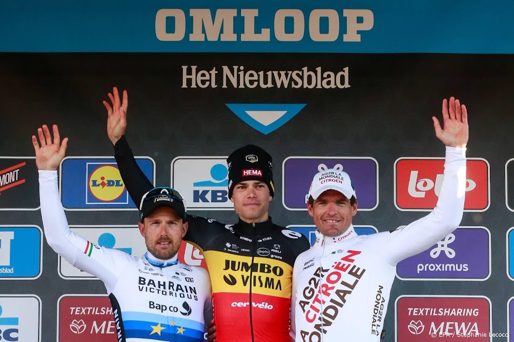 Wielrenner Van Aert wil dat 'waanzin' in Oekraïne snel stopt