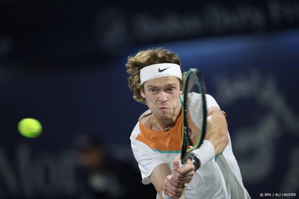 Tweede toernooizege op rij voor Russische tennisser Roeblev
