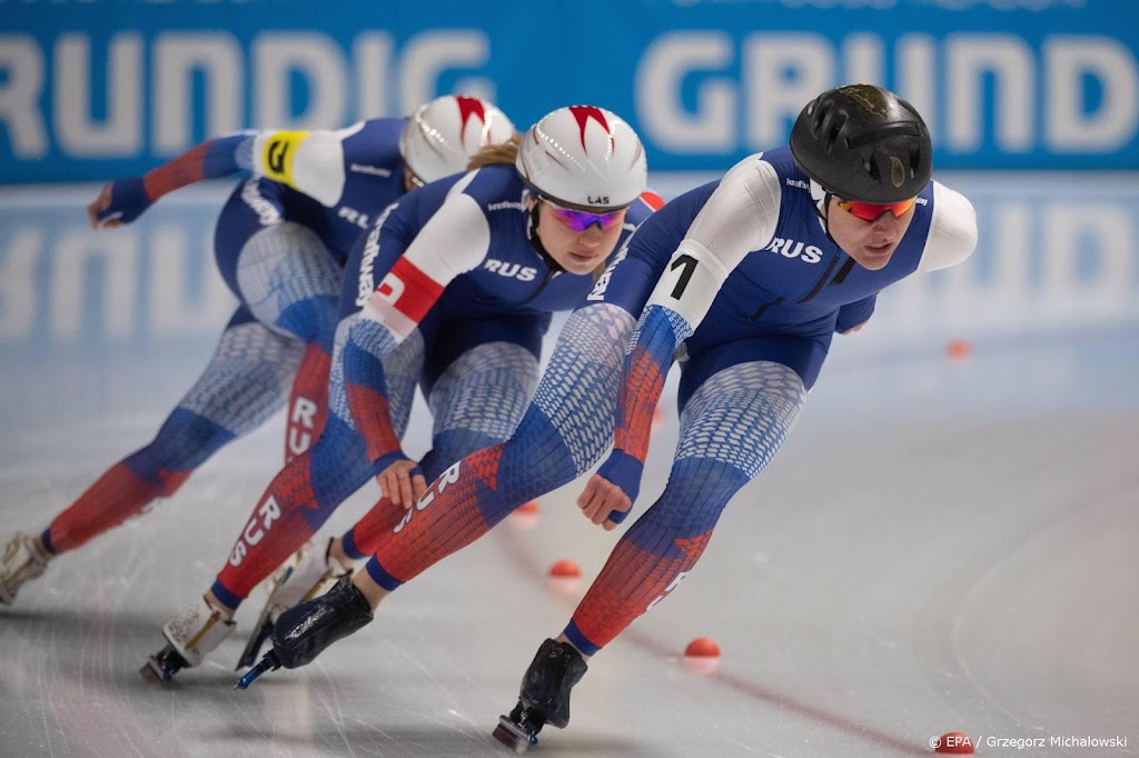 Russische schaatsers en shorttrackers blijven thuis