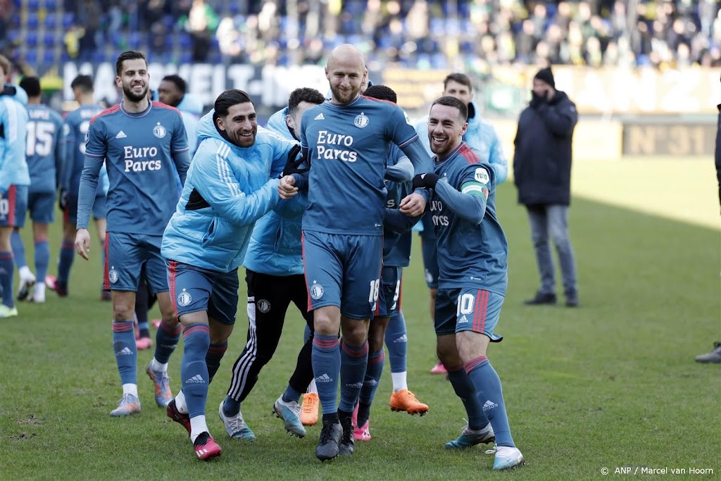 Feyenoord wint eenvoudig in Sittard na drie goals in eerste helft