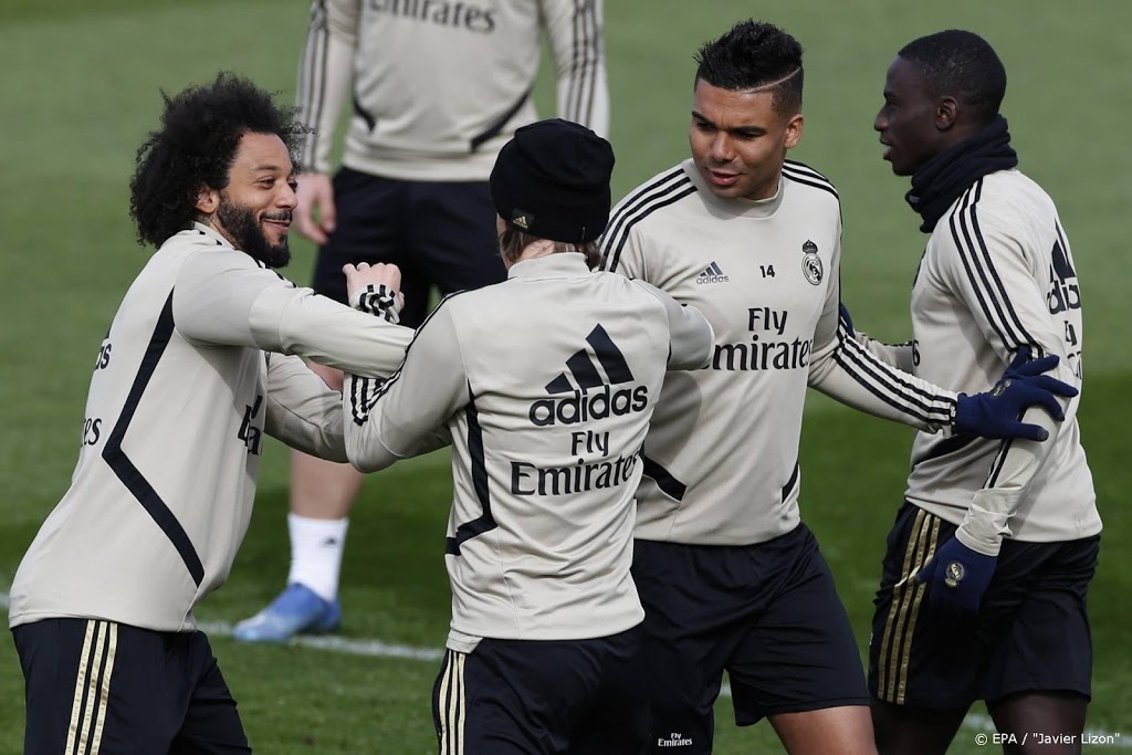 Real Madrid verzamelt medische hulpmiddelen in stadion Bernabéu