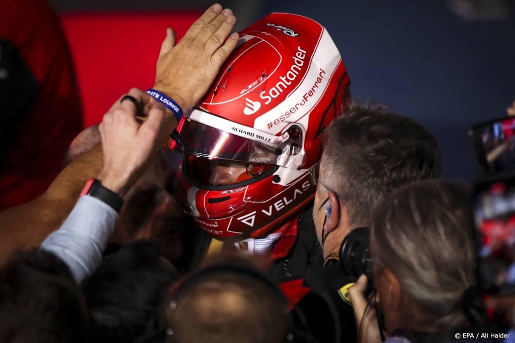 Leclerc ook in derde training iets sneller dan Verstappen
