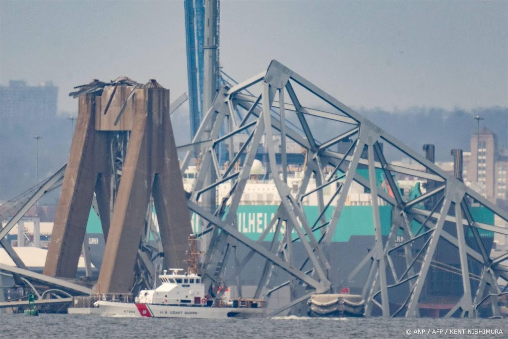 Toch geen lichaam geborgen na instorten brug Baltimore