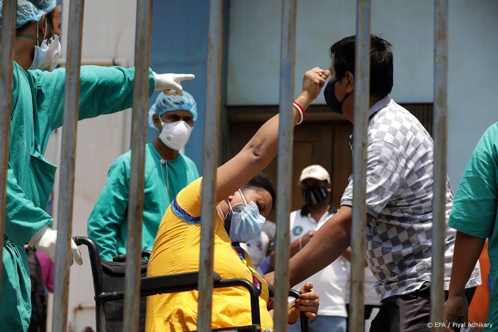 Voor vijfde dag op rij recordaantal coronabesmettingen in India