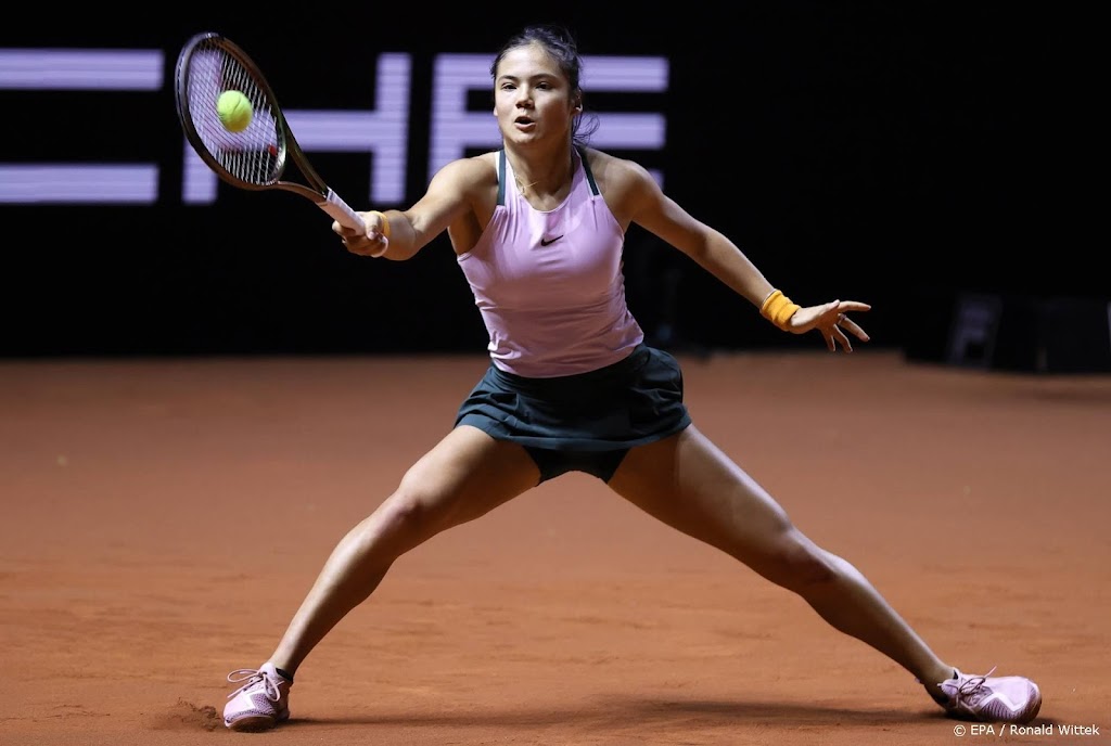 Tennisster Raducanu stopt na vijf maanden samenwerking met coach