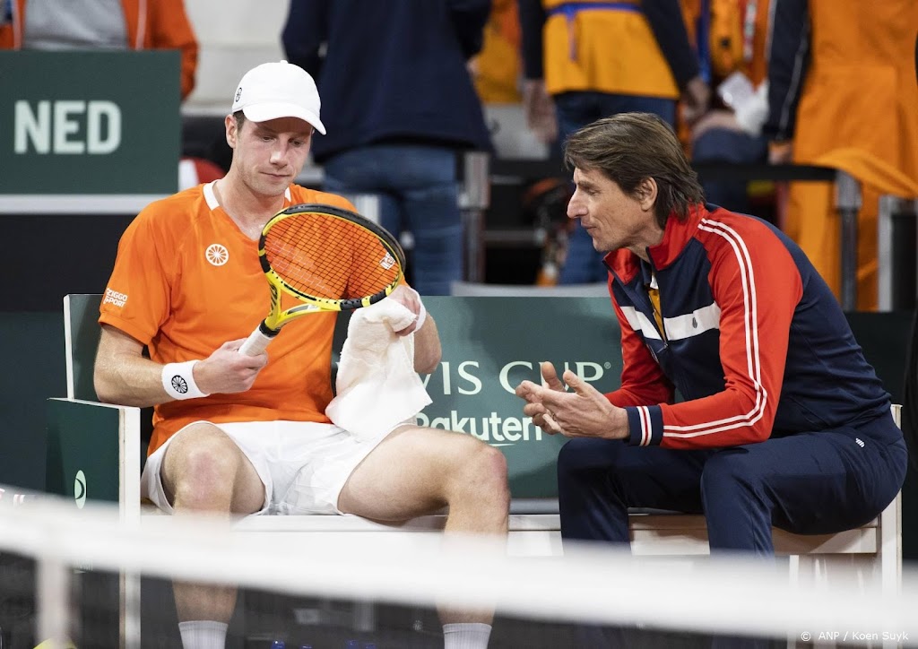 Nederlandse tennissers in Daviscup Finals tegen VS en Britten