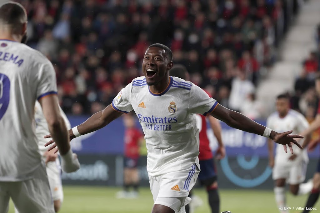 Real Madrid met Alaba tegen City, Casemiro op de bank