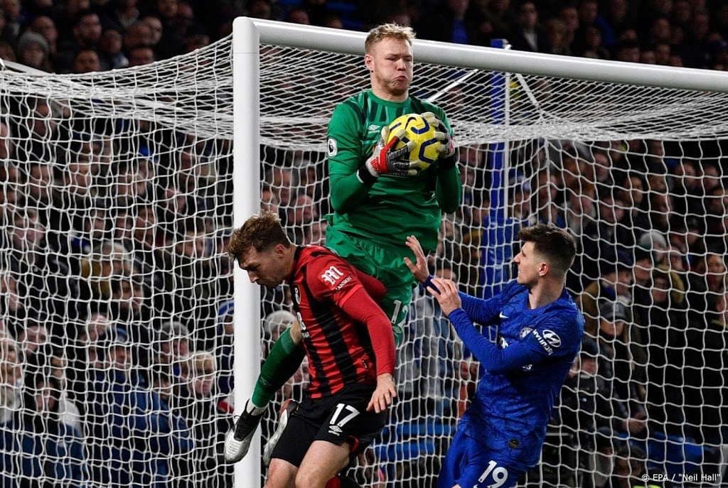 Keeper Ramsdale is besmette speler van Bournemouth