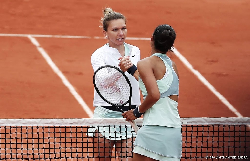 Paniekaanval kostte Halep de wedstrijd in Parijs